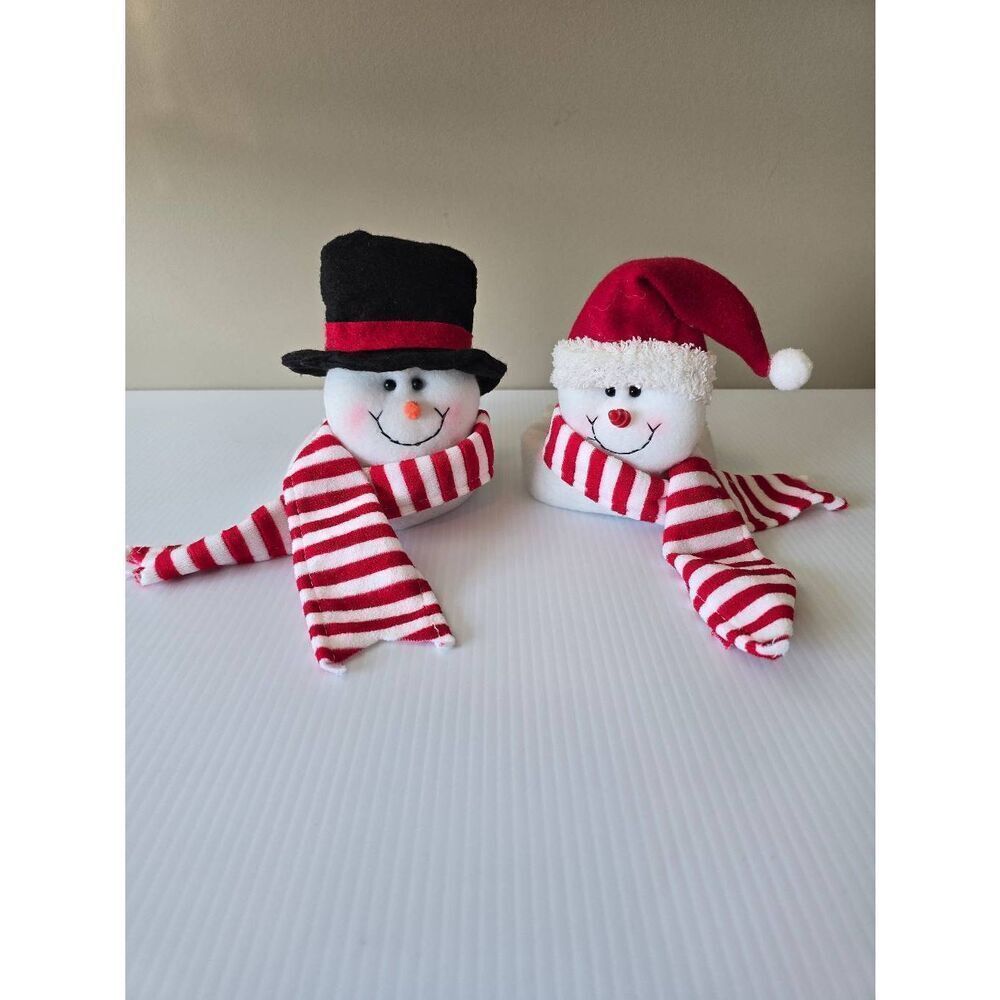 Snowmen Curtain Tie-backs